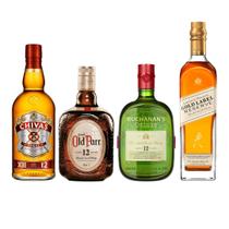 Whisky Chiivaas + Old Parr + Buchanan's + Gold Label