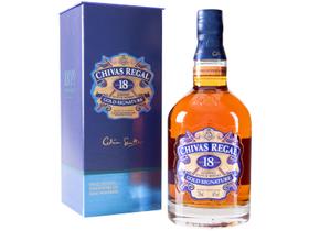 Whisky Chivas Regal 18 anos Blended Escocês - 750ml