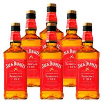 Whisky de Canela Jack Daniel's Fire 700ml 6 Unidades Whisky de Canela Jack Daniel's Fire 700ml 6 Unidades