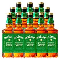 Whisky de Maçã Verde Jack Daniel's Apple 1l 12 Unidades