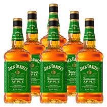 Whisky de Maçã Verde Jack Daniel's Apple 1l 6 Unidades