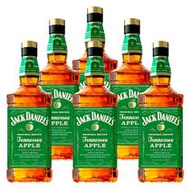 Whisky de Maçã Verde Jack Daniel's Apple 700ml 6 Unidades