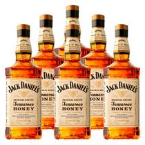 Whisky de Mel Jack Daniel's Honey 1l 6 Unidades Whisky de Mel Jack Daniel's Honey 1l 6 Unidades