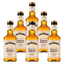 Whisky de Mel Jack Daniel's Honey 375ml 6 Unidades