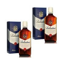 Whisky Escocês Ballantiines Finest 08 Anos 1L - 2 Unidades