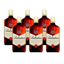 Whisky Escocês Ballantines Finest 1 Litro Caixa com 6 unidades