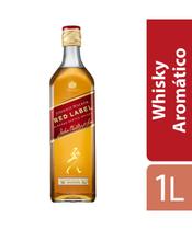Whisky Escocês Blended Johnnie Walker Red Label Garrafa 1 Litro