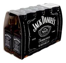 Whisky Jack Daniel's Garrafa 50 Ml Kit Com 10 Unidades