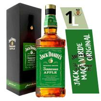 Whisky Jack Daniel's Maçã Com Caixa E Selo Original 1000 Ml