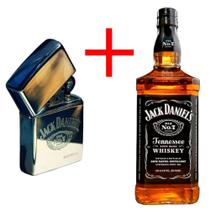 Whisky Jack Daniel's Old N7 Original 1 litro na caixa + Isqueiro cromado