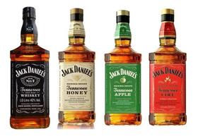 Whisky Jack Daniel's Old No.7 + Honey + Maça + Fire