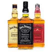 Whisky Jack Daniels 3 Litros (kit : Honey - Fire - Old N7) - Jack Daniel's