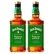 Whisky Jack Daniels Americano 5 Anos Apple 1L 2 Unidades