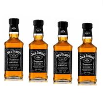 Whisky Jack Daniels Americano tennessee Old No.7 Garrafa Vidro chic presente 200ml 1 unid