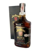 Whisky Jim Beam Black Bourbon Extra Aged 1 litro com Cartucho