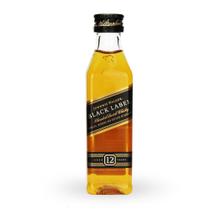 Whisky Johnnie Walker Black Label 12 anos 50ml Whisky Johnnie Walker Black Label 12 anos 50ml