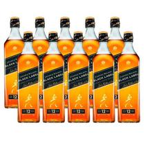 Whisky Johnnie Walker Black Label 1L 10 Unidades Whisky Johnnie Walker Black Label 1L 10 Unidades