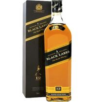 Whisky johnnie walker black label 1lt
