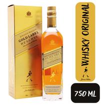 Whisky Johnnie Walker Gold Label Original 750ml Com Caixa E Selo