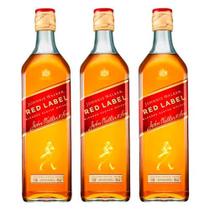 Whisky Johnnie Walker Red Label 1 Litro 3 Unidades Whisky Johnnie Walker Red Label 1 Litro 3 Unidades