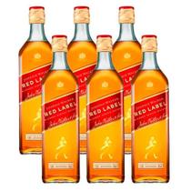 Whisky Johnnie Walker Red Label 1 Litro 6 Unidades Whisky Johnnie Walker Red Label 1 Litro 6 Unidades