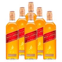Whisky Johnnie Walker Red Label 750ml 6 Unidades Whisky Johnnie Walker Red Label 750ml 6 Unidades