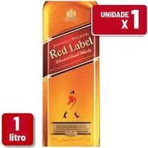 Whisky Johnnie Walker Red Label Garrafa Vidro 1L Whisky Johnnie Walker Red Label Garrafa Vidro 1L