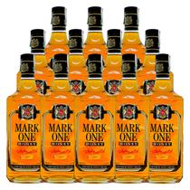 Whisky Nacional de Mel Mark One Honey 980ml 12 Unidades