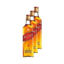 Whisky Red Label 500ml 3 Unidades Johnnie Walker