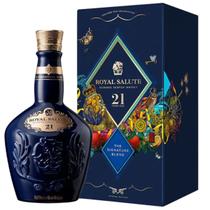 Whisky Royal Salute 21 Anos Caixa Presente The Signature Blend Escocês 700ml
