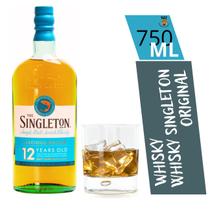 Whisky The Singleton Single Malt Reino Unido 750 Ml Com Selo Original + Copo Uísque