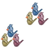 Whistle Toy Abaodam Children Bird 6 peças de plástico para presente infantil Whistle Toy Abaodam Children Bird 6 peças de plástico para presente infantil