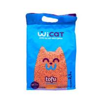 WiCat - Areia para Gatos de Tofu - Biodegradável - Pêssego