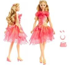 Wicked Boneca Glinda Vestido Rosa Ombré 30 Cm Original Mattel - Com Acessórios Wicked Boneca Glinda Vestido Rosa Ombré 30 Cm Original Mattel - Com Acessórios