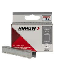 Wide Crown Staples Arrow 60930 para pistolas Staple, pacote com 1000