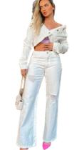Wide leg off white