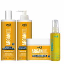 Widi Care Argan Oil Kit Shampoo + Condicionador + Máscara + Óleo Widi Care Argan Oil Kit Shampoo + Condicionador + Máscara + Óleo