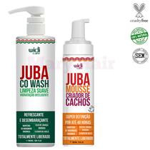 Widi Care Co Wash 500ml + Juba Mousse Criador De Cachos 180ml