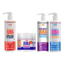 Widi Care Juba Kit - Creme de Pentear + Máscara + Geléia + Shampoo Widi Care Juba Kit - Creme de Pentear + Máscara + Geléia + Shampoo