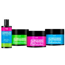 Widi Care Kit As Mascaras Super Poderosas + Shampoo