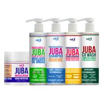 Widi Care Kit Ondulando a Juba Co Wash Tratamento (5 Produtos)