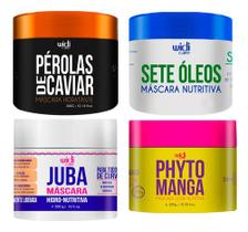 Widi Care Máscara Phytomanga 300g + Kit Cronograma Capilar