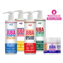 Widi Kit Juba Shampoo 500ml + Cond 500ml + Encaracolando 500ml + Masc 500ml + Co Wash + Mimo infusion 2.0 acidificante