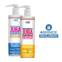 Widi Kit Juba Shampoo 500ml + Condicionador 500ml + Mimo (encaracolando a juba 100g)