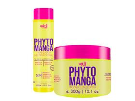 Widi Kit Phytomanga Finalizador 300ml, Máscara Ultra nutritiva 300g (2 produtos)