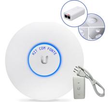 Wifi Access Point Ubiquiti U6+ Unifi + Fonte Poe Original