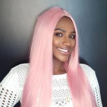 Wig (perucas) Rosa bebê