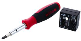 Wiha 77891 11inOne Multi-Driver com SoftFinish Handle & 40010 Magnetizador Desmagnetizador