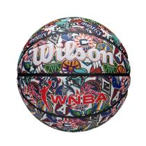 Wilson WNBA Bola de Basquete Composta - Multicolorida, Tamanho 6 - 28,5" Wilson WNBA Bola de Basquete Composta - Multicolorida, Tamanho 6 - 28,5"