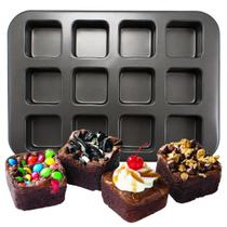 Wilton Brownie Bar Pan, 12-Cavity, Brownie Pan, Aço